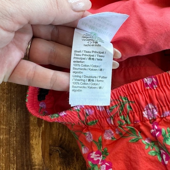 J. Crew Seaside coral floral shorts - Picture 5 of 7
